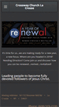 Mobile Screenshot of crosswaylacrosse.org